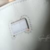 Hermes Bag Image Birkin Touch 25CM Matte Crocodile / Togo Leather 80 Pearl grey Silver Hardware