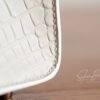Hong Kong Hermes Birkin 20CM White House Matte Crocodile Silver Hardware Full Handmade