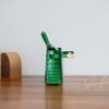 Hong Kong Hermes 1L Cactus Mini Kelly ll Shiny Alligator Crocodile Leather 19CM Gold Hardware