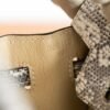 Amsterdam Netherlands Hermes Birkin 25CM 01 Lizard Leather Silver Hardware Full Handmade