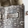 Amsterdam Netherlands Hermes Birkin 25CM 01 Lizard Leather Silver Hardware Full Handmade