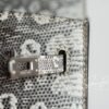 Amsterdam Netherlands Hermes Birkin 25CM 01 Lizard Leather Silver Hardware Full Handmade