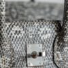 Amsterdam Netherlands Hermes Birkin 25CM 01 Lizard Leather Silver Hardware Full Handmade