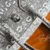 Amsterdam Netherlands Hermes Birkin 25CM 01 Lizard Leather Silver Hardware Full Handmade