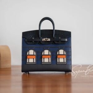 Seoul South Korea Hermes Faubourg Birkin Night Madame & Epsom & Sombrero & Swift Silver Hardware