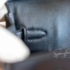 Sydney Australia Hermes Birkin 25CM Black Box Leather HandBag Silver Hardware Handmade