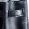 Sydney Australia Hermes Birkin 25CM Black Box Leather HandBag Silver Hardware Handmade